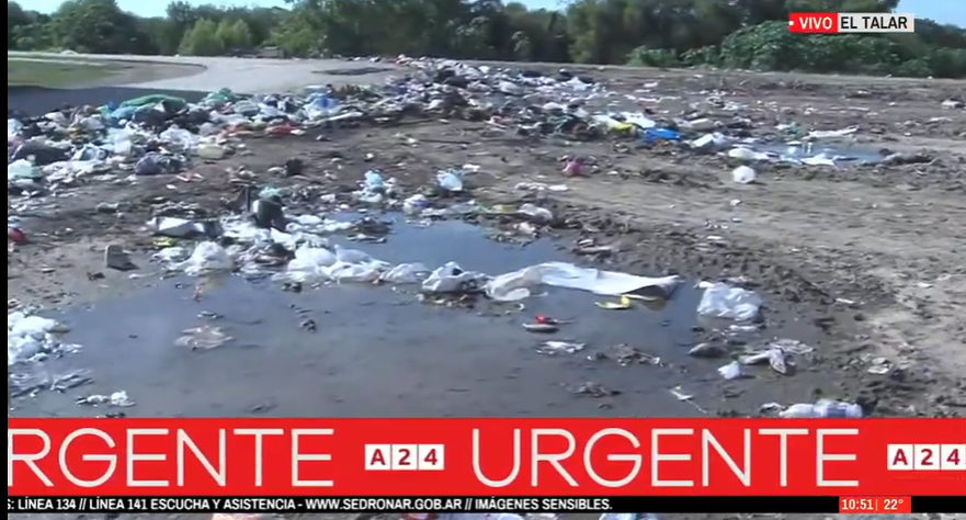Tigre: el foco de contaminación en Troncos del Talar expone un problema que se extiende a todo el distrito