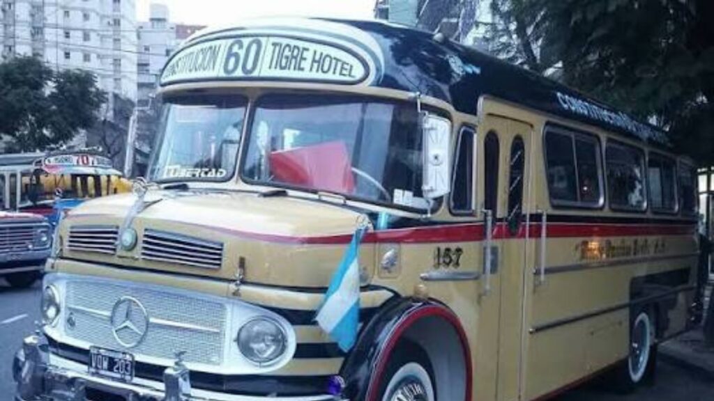 Colectivo de la línea 60 viejo